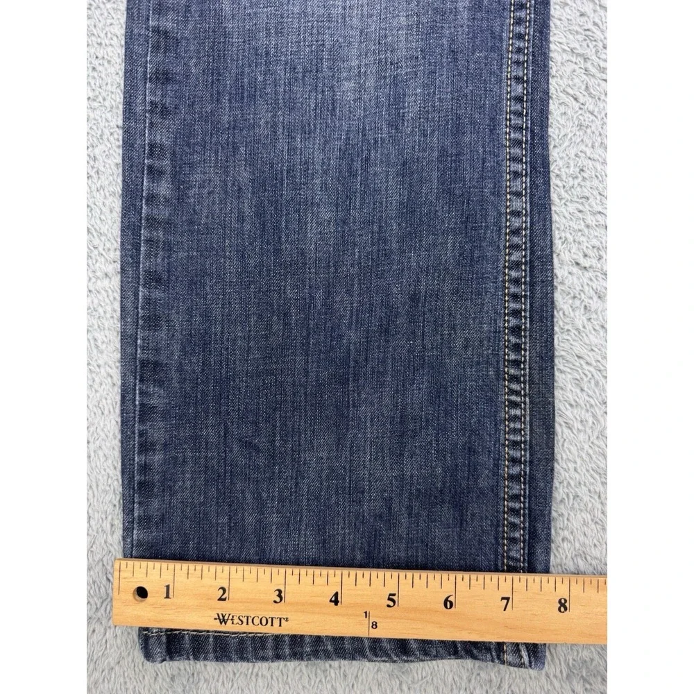 Levis‎ 514 Jeans Men 30x32 Blue Slim Straight Distressed Whisker Denim
